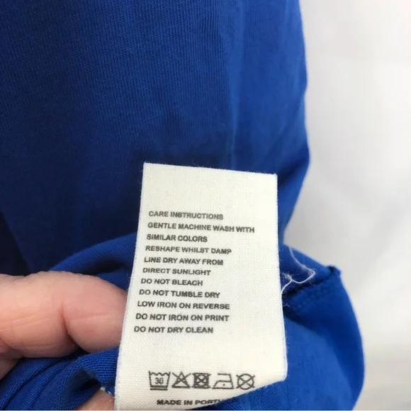 Pangaia blue long sleeve tee shirt Budlight logo - Picture 6 of 8